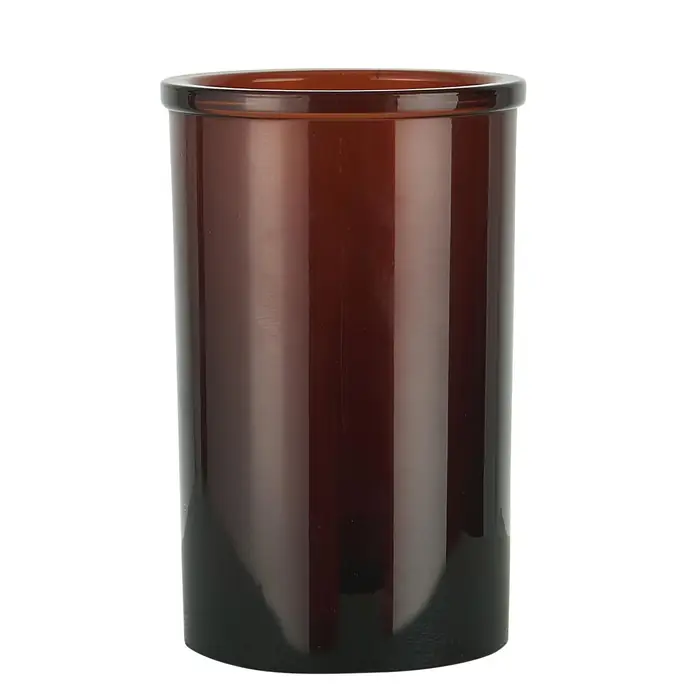 IB LAURSEN / Sklenený stojanček na zubné kefky Brown Glass