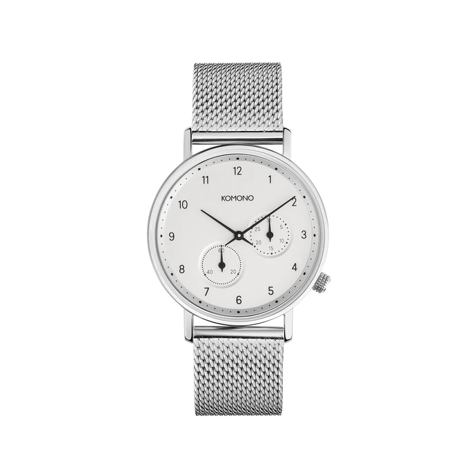 Komono / Unisex hodinky Komono Walther Silver Mesh