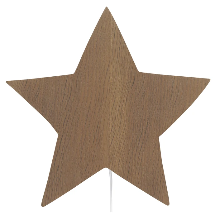 Ferm Living / Dětská nástěnná lampa Star Oak
