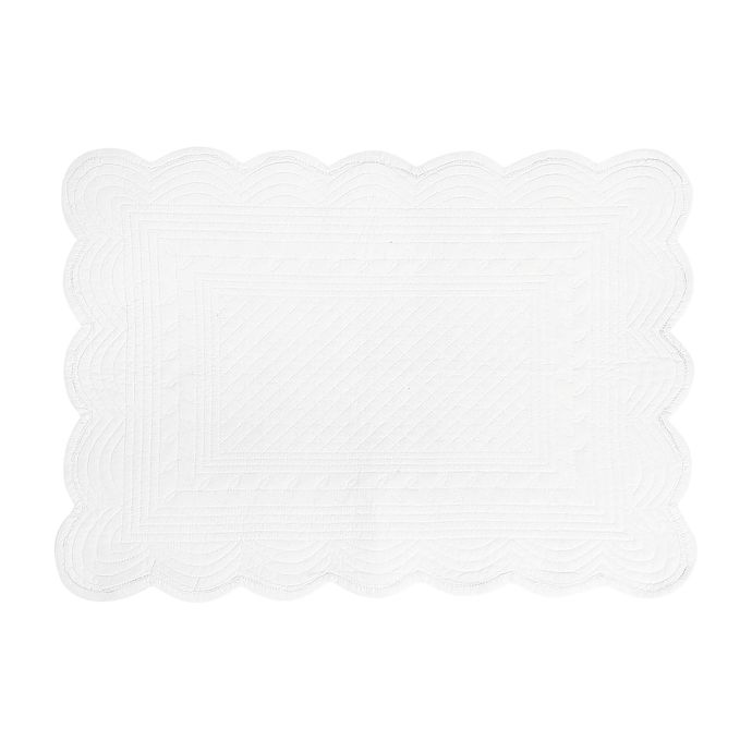CÔTÉ TABLE / Látkové prestieranie biele 37x50 cm