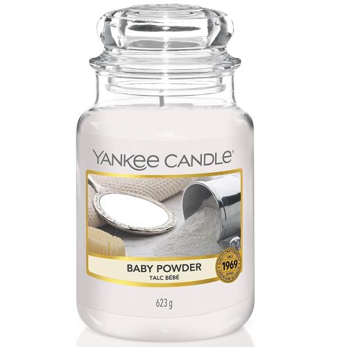 Yankee Candle / Svíčka Yankee Candle 623gr - Baby Powder