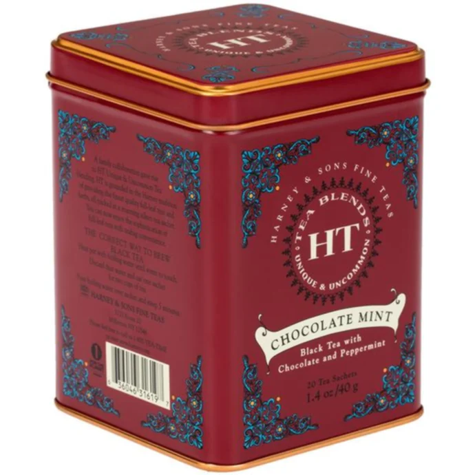 HARNEY & SONS / Čierny čaj Chocolate Mint