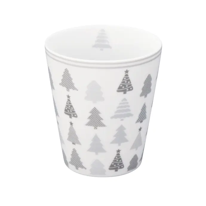 Krasilnikoff / Latte hrnček Christmas Trees