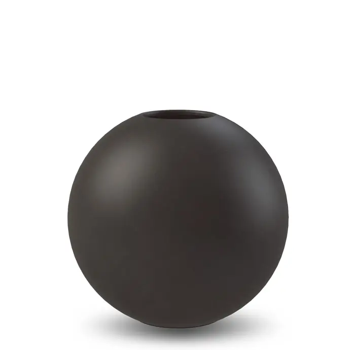 COOEE Design / Kulatá váza Ball Black 8 cm