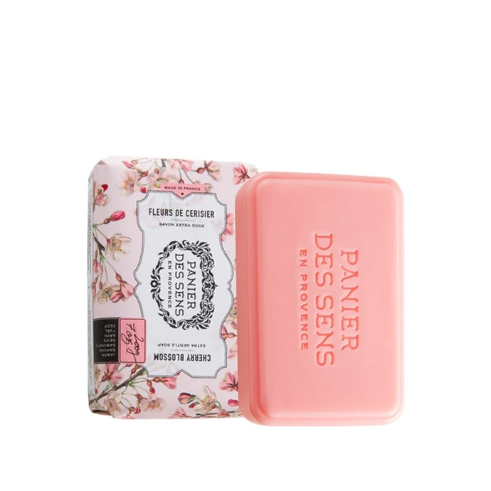 Panier des Sens / Extra jemné rostlinné mýdlo Cherry Blossom 200g