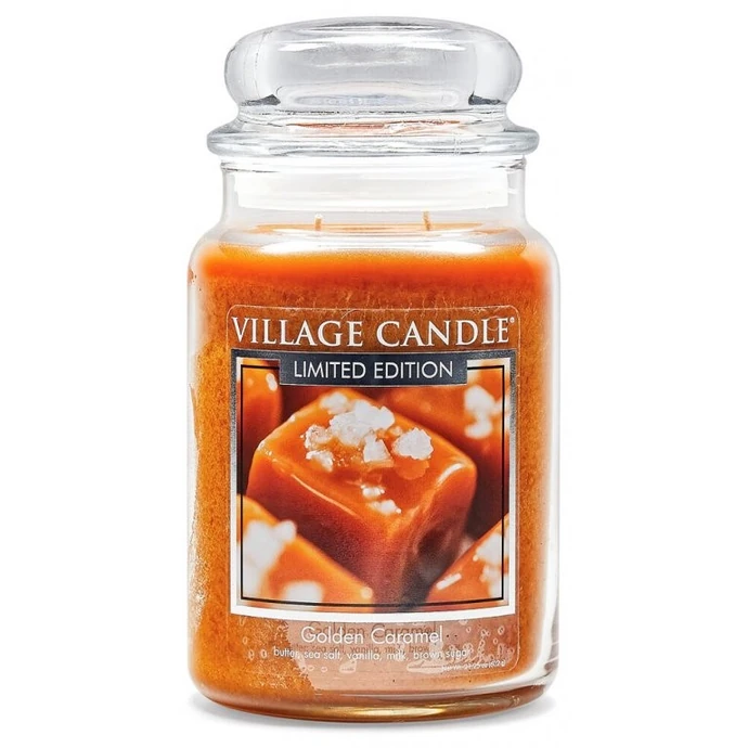 VILLAGE CANDLE / Sviečka Village Candle - Golden Caramel 602 g