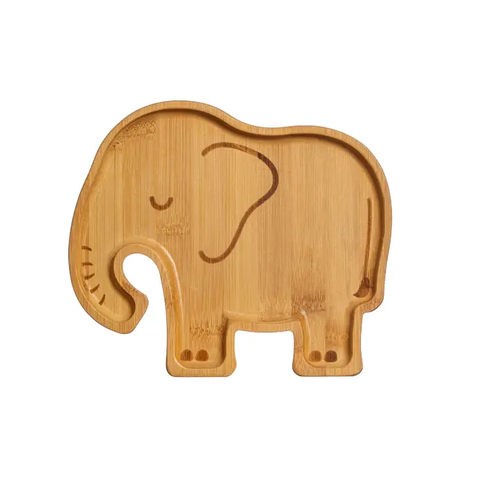 sass & belle / Detský bambusový tanierik Elephant 20 cm