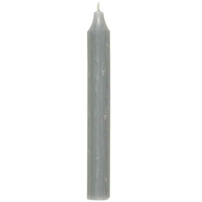 IB LAURSEN / Vysoká sviečka Rustic Light Grey 18 cm
