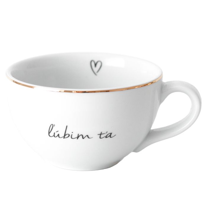 Bella Rose / Porcelánový hrnek Ľúbim ťa 300 ml - SK