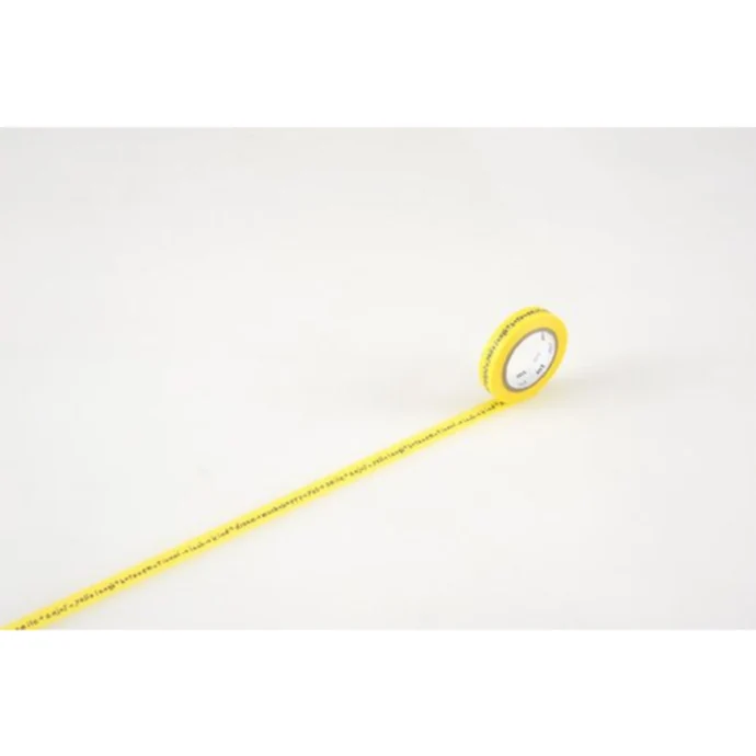 mt / Designová samolepiaca páska Shiritori yellow