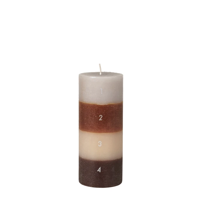 Broste / Adventná sviečka Calender Colorblock