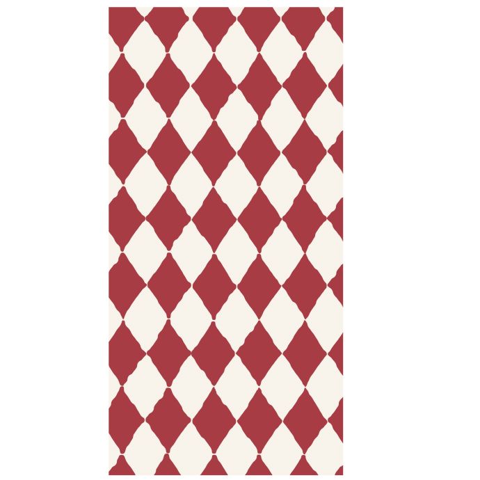 IB LAURSEN / Papírové ubrousky Red Harlequin