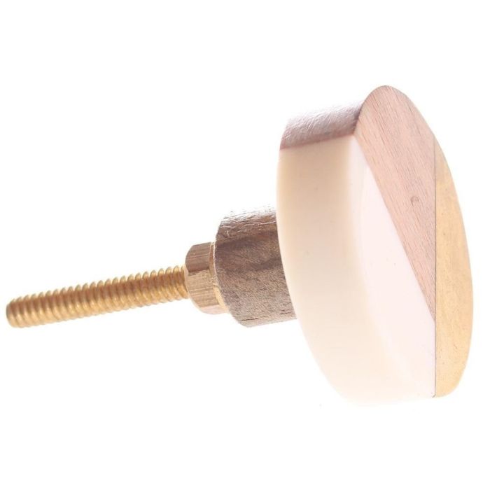 La finesse / Úchytka Wood Porcelain Gold