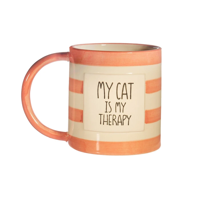 sass & belle / Keramický hrnček Cat Therapy 300 ml