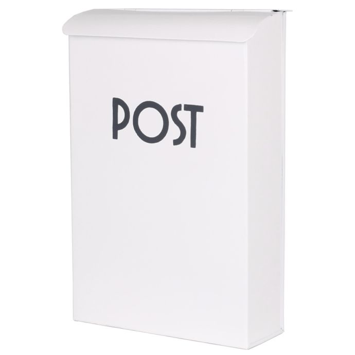Strömshaga / Plechová poštová schránka Off White