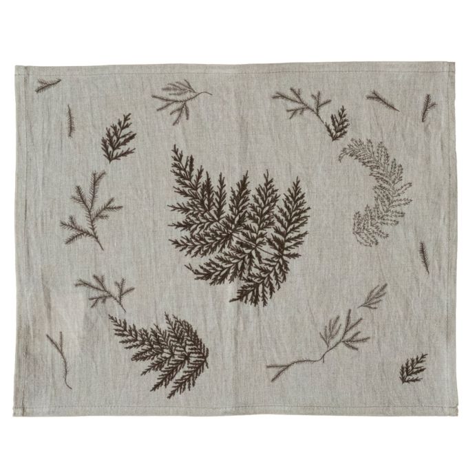 Fine Little Day / Ľanové prestieranie Fern 35x45 cm