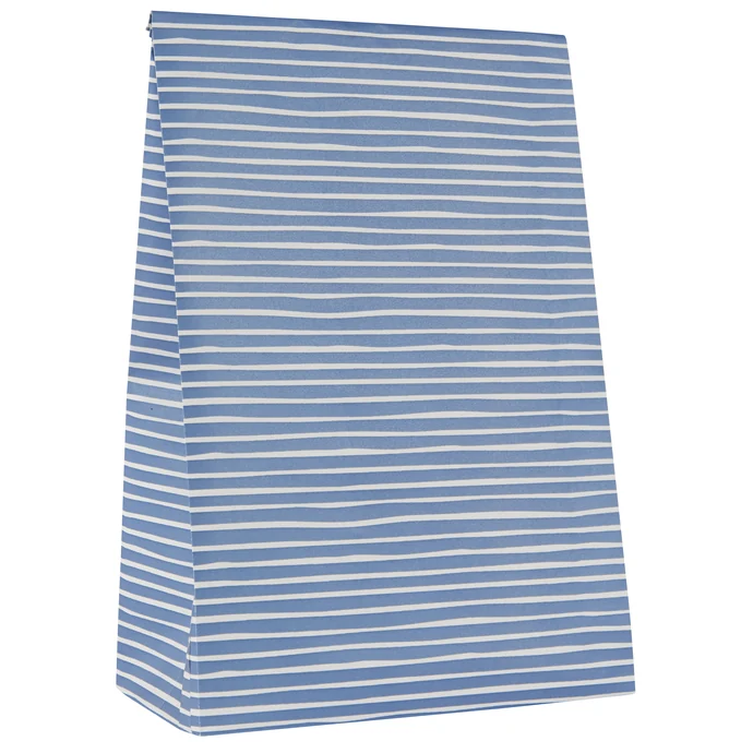 IB LAURSEN / Papírový sáček Blue Stripe Větší