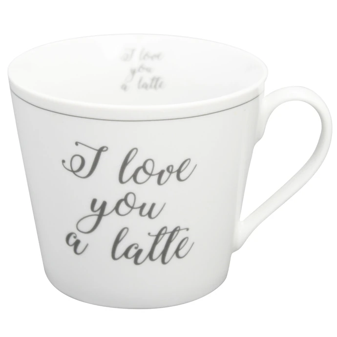 Krasilnikoff / Porcelánový hrnek I Love You A Latte
