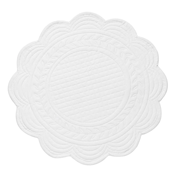 CÔTÉ TABLE / Látkové prestieranie biele 30 cm