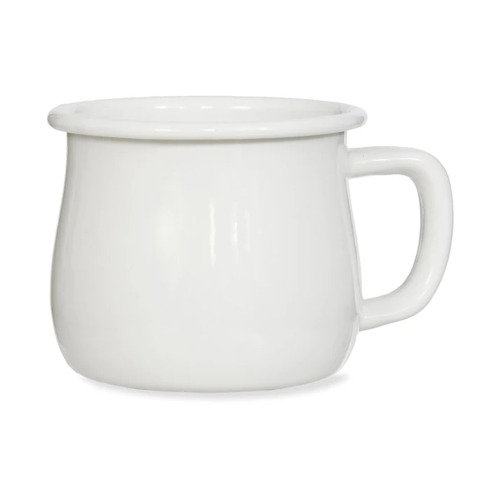 Garden Trading / Plecháček Warm White Enamel 550 ml