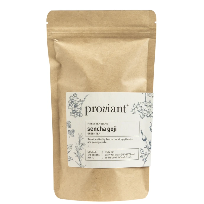 Proviant / Zelený čaj Sencha s goji 100 g