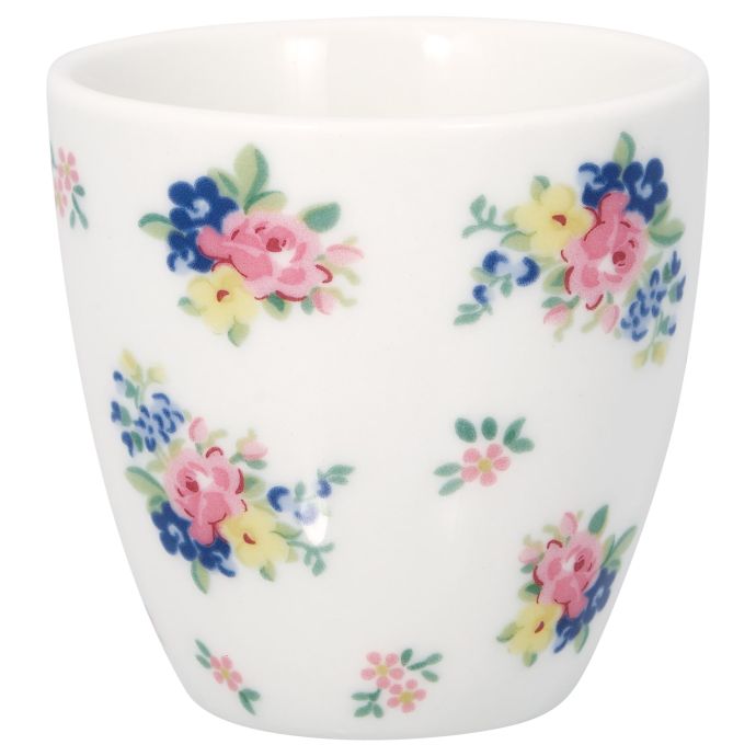 GREEN GATE / Mini latte cup Augusta White 130 ml