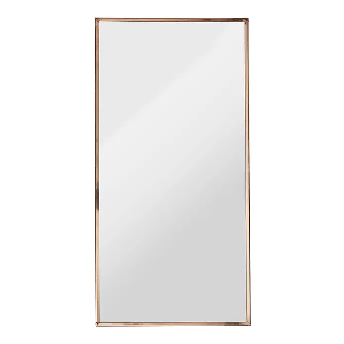 Bloomingville / Zrkadlo v ráme Brass 20 x 40 cm