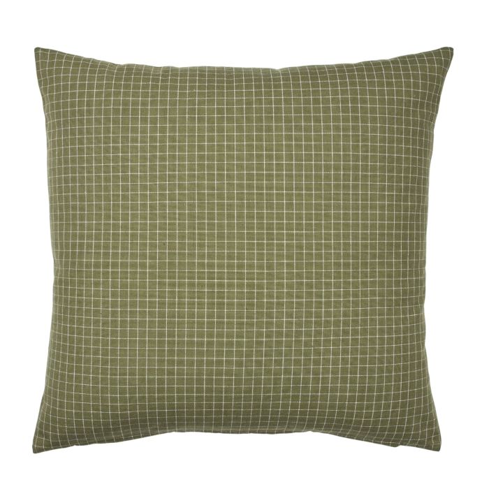 Broste / Bavlněný povlak na polštář Bodil Grape Leaf Green 50x50 cm