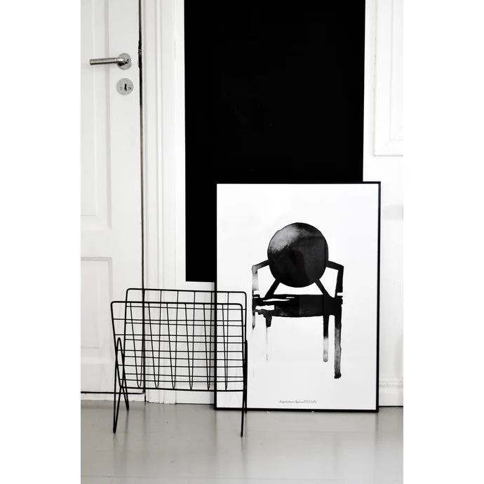 Magdalena Tyboni DESIGN / Plagát Ghost Chair 50 x 70 cm