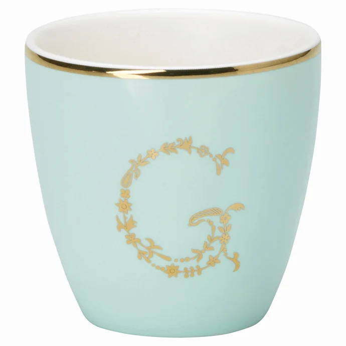 GREEN GATE / Mini latte cup G mint