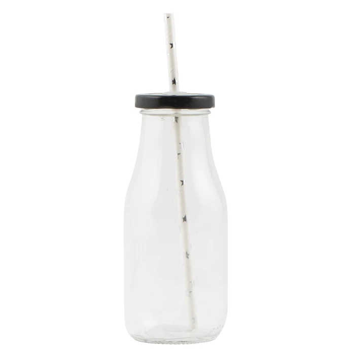 Ib Laursen / Pohárik s viečkom a slamkou - 300ml