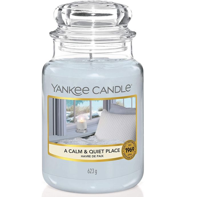 Yankee Candle / Svíčka Yankee Candle 623gr - A Calm & Quiet Place