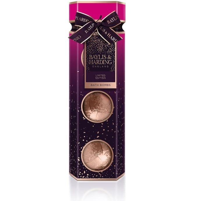 Baylis & Harding / Šumivé bomby do koupele Wild Fig & Pomegranate