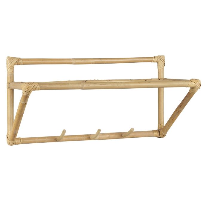 IB LAURSEN / Ratanová police s věšáky Rattan