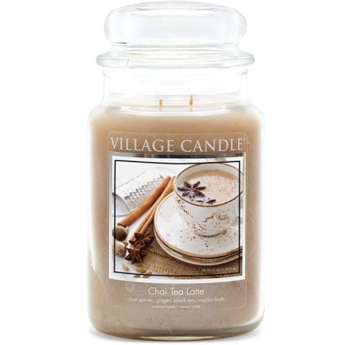 VILLAGE CANDLE / Sviečka Village Candle - Chai Tea Latte 602g