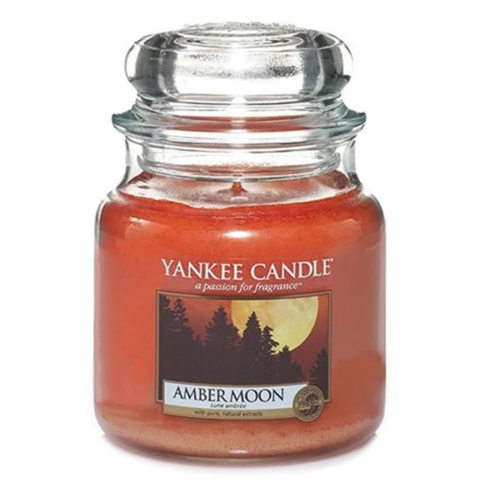 Yankee Candle / Sviečka Yankee Candle 411gr - Amber Moon