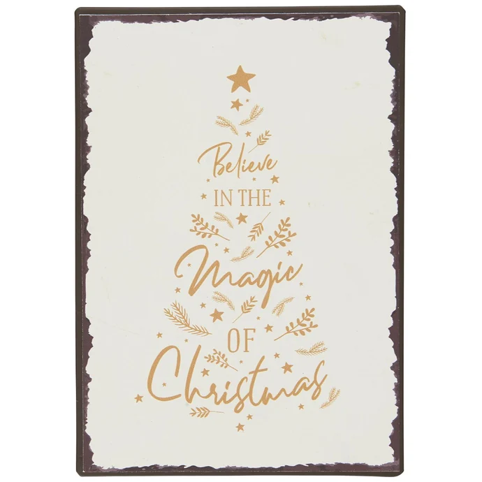 Ib Laursen / Plechová cedule Magic of Christmas