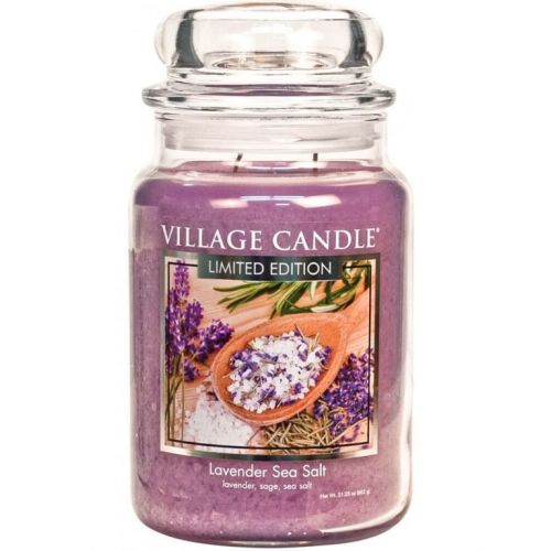 VILLAGE CANDLE / Sviečka Village Candle - Lavender Sea Salt 602 g