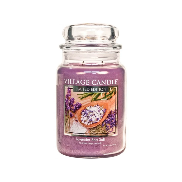 VILLAGE CANDLE / Svíčka Village Candle - Lavender Sea Salt 602 g