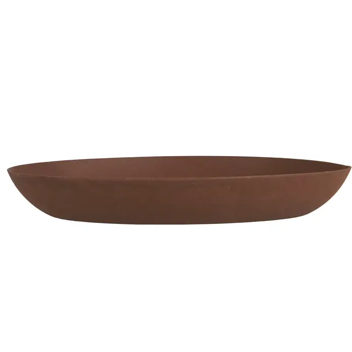 Ib Laursen / Kovový svietnik / tácka Antique Brown 15 cm