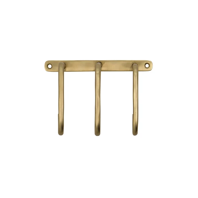 House Doctor / Kovový věšiak Welo Brushed Brass