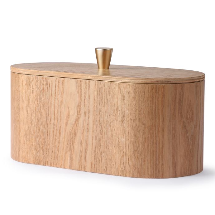 HK living / Dekoratívny box Ash Wood