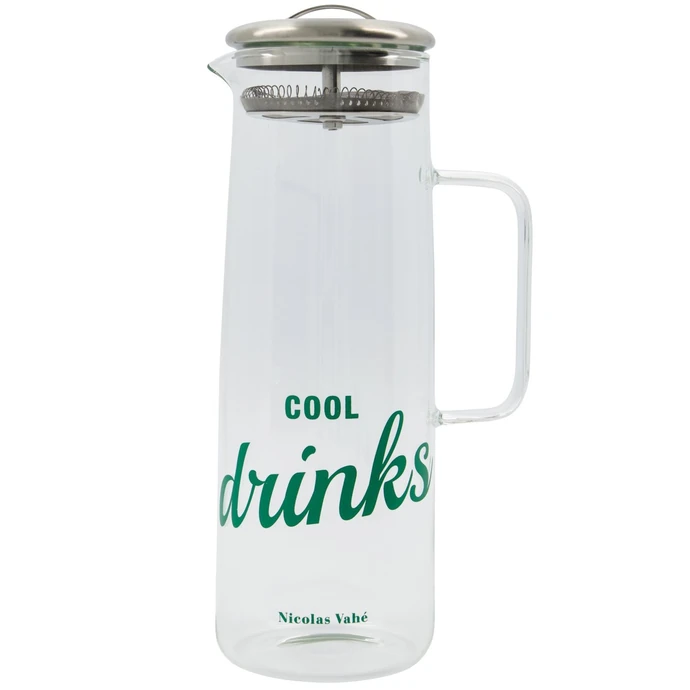Nicolas Vahé / Skleněný džbán se sítkem Cool Drinks 1,5 l