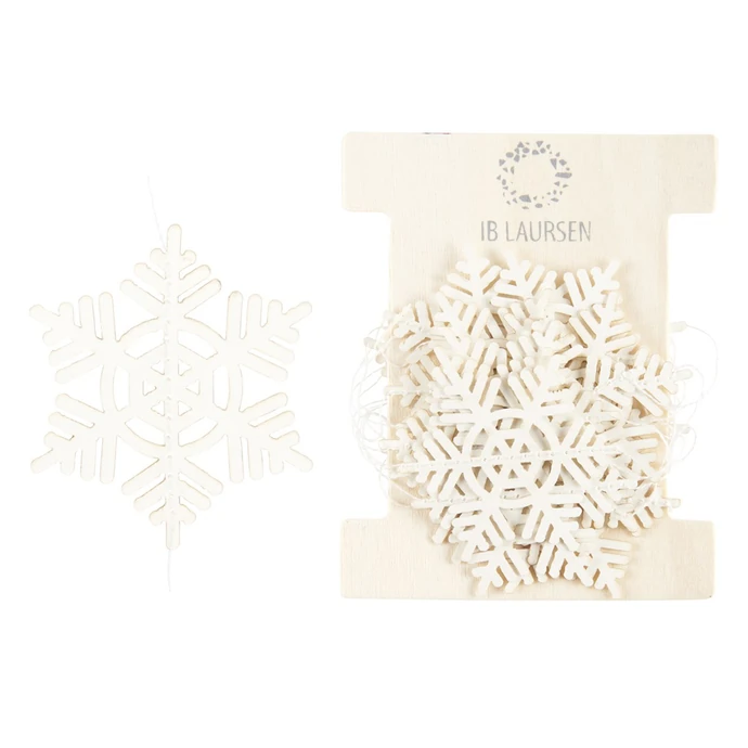 IB LAURSEN / Papírová girlanda Snowflakes