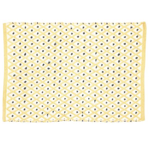 rice / Kobereček Recycled Yellow Harlequin 90×60 cm