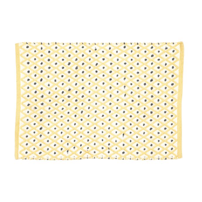 rice / Kobereček Recycled Yellow Harlequin 90×60 cm