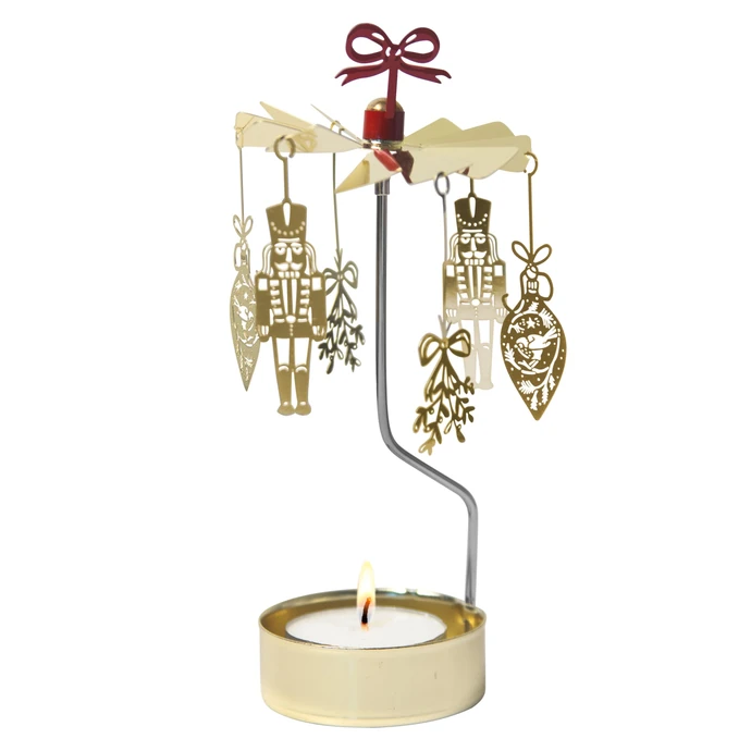 Pluto Design / Rotujúci svietnik Noël Gold