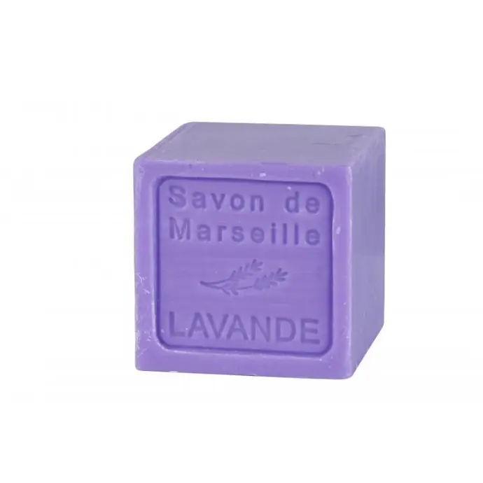 LE CHATELARD / Marseillske mydlo kocka 300g - levanduľa