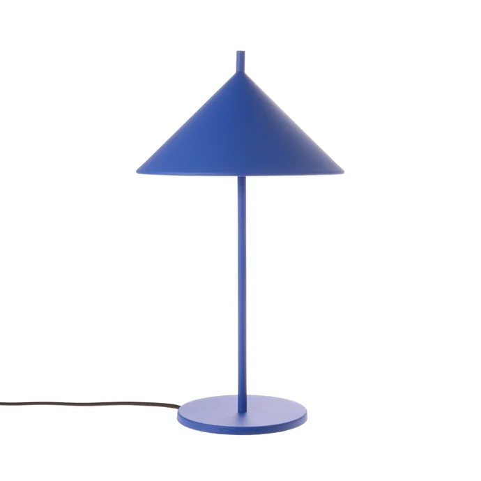 HK living / Stolná lampa Triangle Matt Cobalt