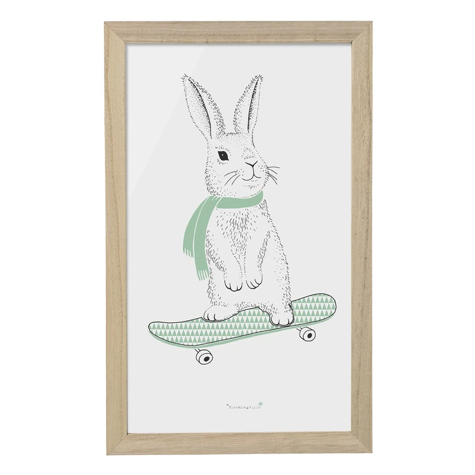 Bloomingville / Rámček s obrázkom Rabbit